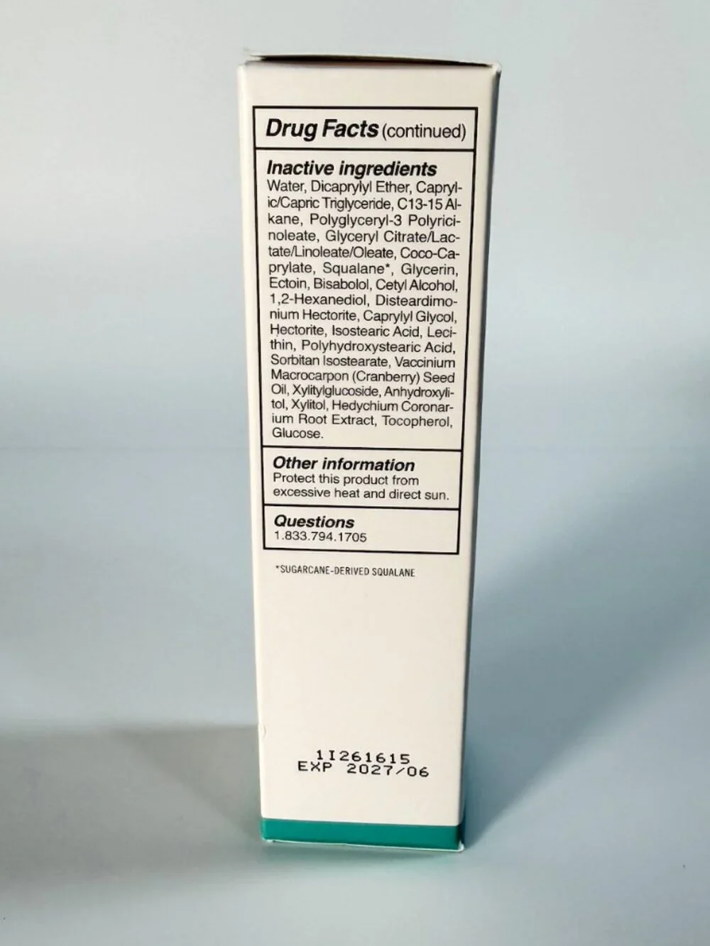 Biossance Squalane + Zinc Sheer Mineral Sunscreen SPF 30 50ml NIB Authentic